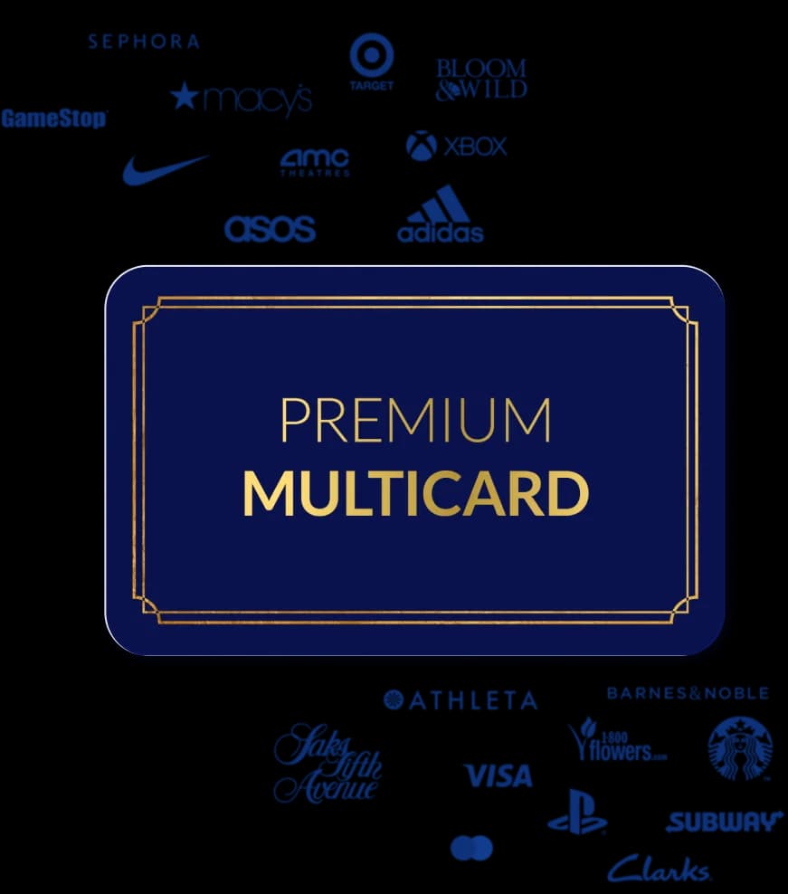 Premium Multicard with brand choices
